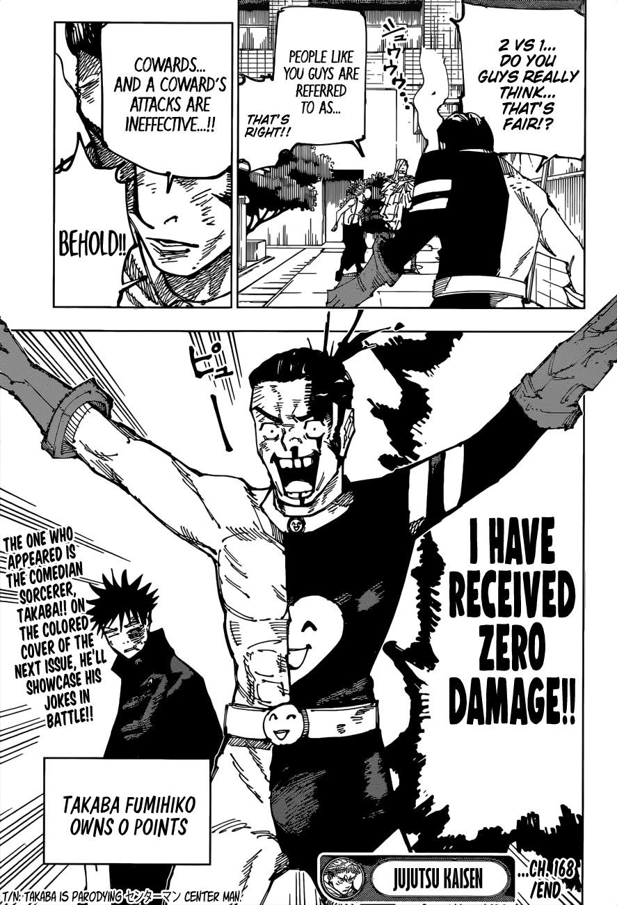 Jujutsu Kaisen Chapter 168 image 22